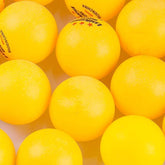 60 Pcs Table Tennis Balls, Durable High-Performance ABS Training Balls 3-Star Ping Pong Balls for Competition Training Practice and Casual Playing